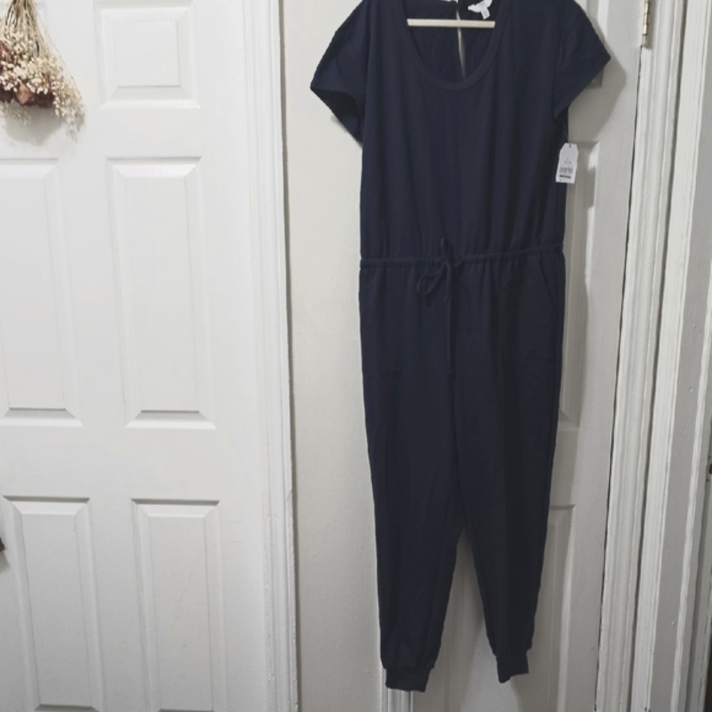 Time and Tru Dark Blue Women's Jumpsuit